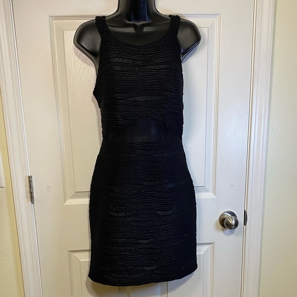 Hailey Logan Black Mini Dress